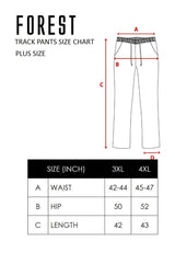 Plus Size Textured Casual Jogger Pants - PL10719/PL10754