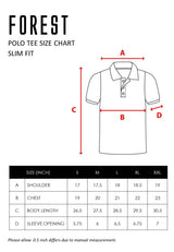 Forest Premium Weight Cotton Polo Tee 220gsm Interlock Knitted Polo T Shirt | Baju T Shirt Lelaki - 23761
