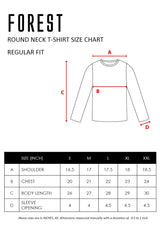 Forest Fancy Knitted Long Sleeve Round Neck T Shirts Men Sweater Men Knitwear | Baju Sweater Lelaki Knitwear - 621263