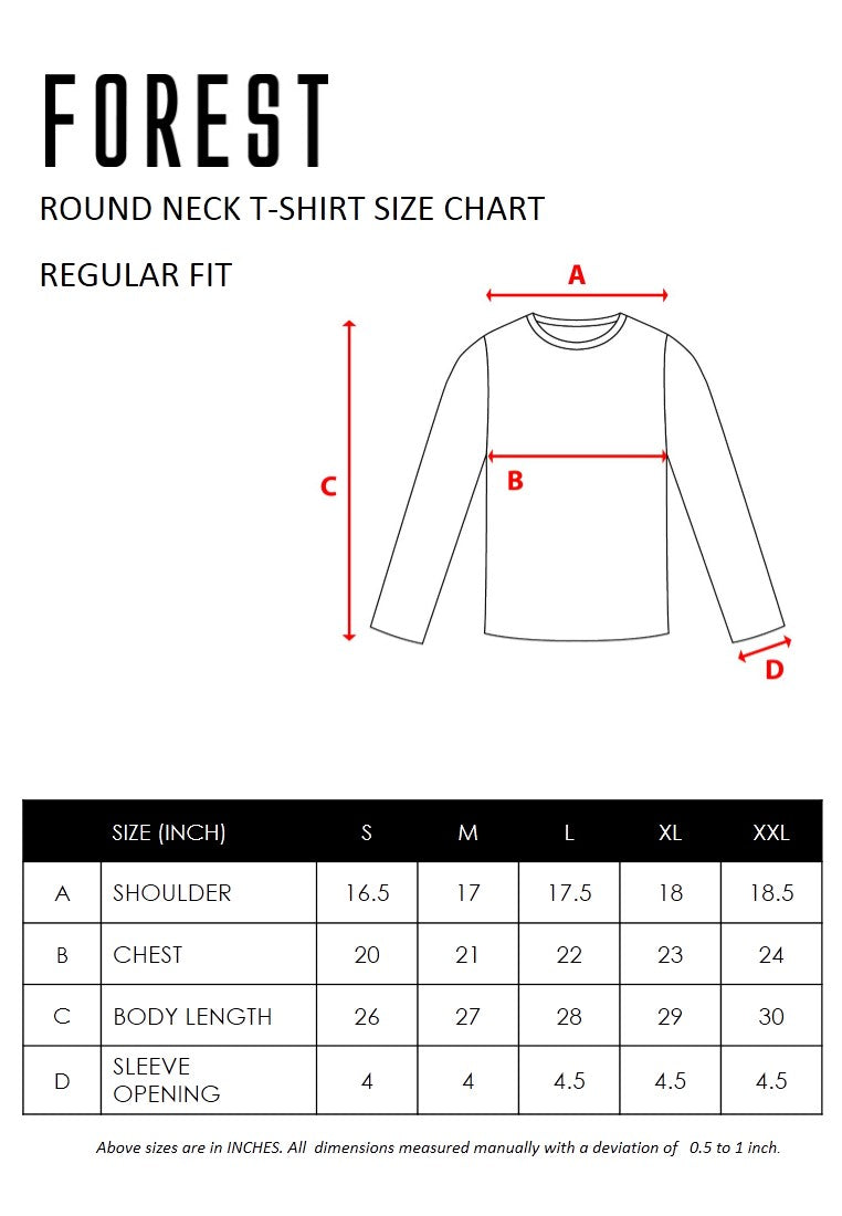 Forest Fancy Knitted Long Sleeve Round Neck T Shirts Men Sweater Men Knitwear | Baju Sweater Lelaki Knitwear - 621263