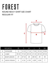 Forest X Shinchan 30th Anniversary Printed Round Neck Pocket Tee T Shirt Men | Baju T Shirt Lelaki - FC20025