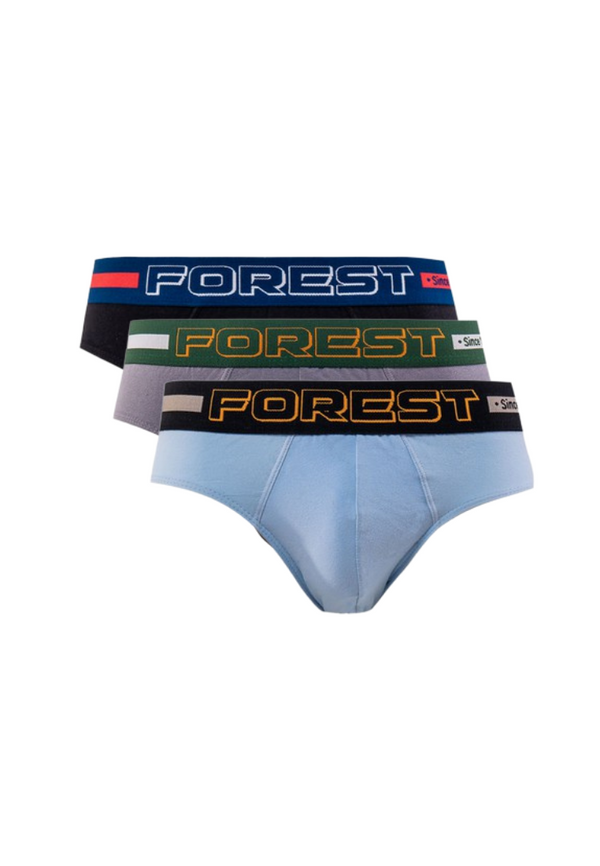 Underwear Mini Brief (3 Pieces) Assorted Colour - FUD0055M