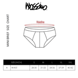 (3 Pcs) Mossimo Men Brief Microfibre Spandex Men Underwear Assorted Colours - MUB1014M