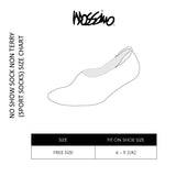 Mossimo Cotton Spandex Non Terry No Show Socks ( 5 Pairs ) - MSF0015T