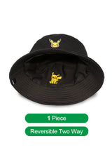 ( 1 Piece )Pokémon Reversible Two Way Bucket Hat - PZ104