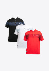 Forest Stretchable Polo T Shirt Men Slim Fit Collar Tee | Baju T Shirt Lelaki - 23794