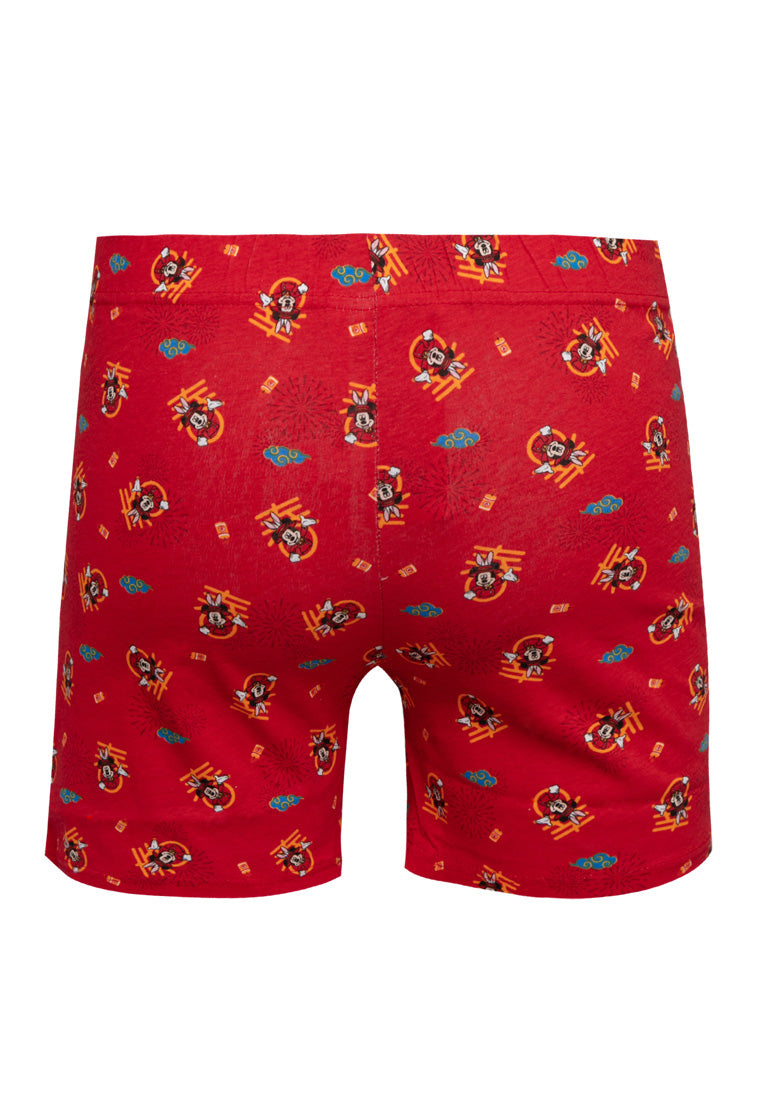(1Pcs) Forest X Disney "Year of Rabbit" Ladies 100% Cotton Boxer Brief Underwear Selected Colour-WLD0027X