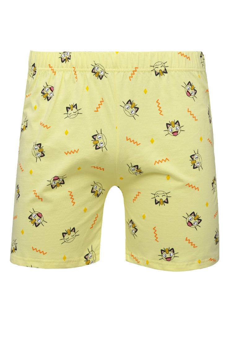 (1 Pc) Pokémon Ladies 100% Cotton Short Pants Pyjamas - PPD1006