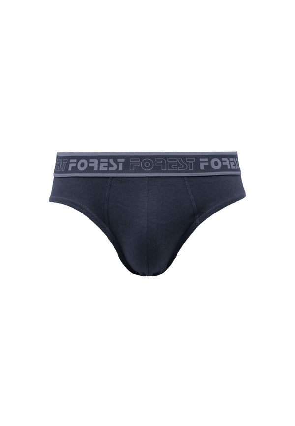 (5 Pcs) Forest Mens 100% Cotton Mini Brief Underwear Assorted Colours - FUD0100M