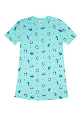 (1 Set) Pokémon Ladies 100% Cotton Sleep Dress Pyjamas - PPD1005