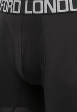 (2 Pcs) Byford Mens Microfibre Spandex Long Brief Underwear Assorted Colours - BUB708LB