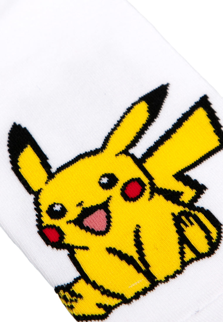 (2 Pcs) Pokémon Cotton Spandex Ankle Sport Socks Assorted Colour- PSF1001T