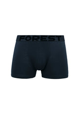 (2 Pcs) Forest Mens Cotton Spandex Shorty Brief Underwear Assorted Colours - FUD0108S