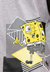 Spongebob Printed Short Sleeve Tee - FS20008