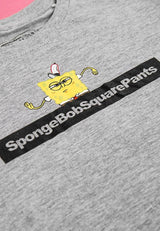 Spongebob Kids Printed Short Sleeve Tee - FSK2006