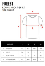 Forest Stretchable Quick Dry T Shirt Men Dri Fit Round Neck Tee (1 Piece) - FID0010R