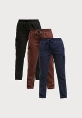 Forest Easy Cotton Cargo Stretchable Slim Fit Long Pants Men | Seluar Lelaki Panjang  - 10750