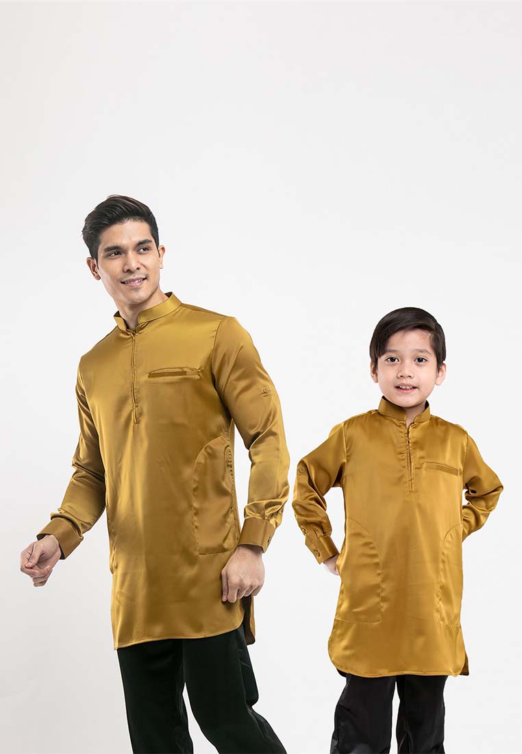 Baju Melayu Kurta Ayah Anak Sedondon - 19020003A / 19020503A (1/2)