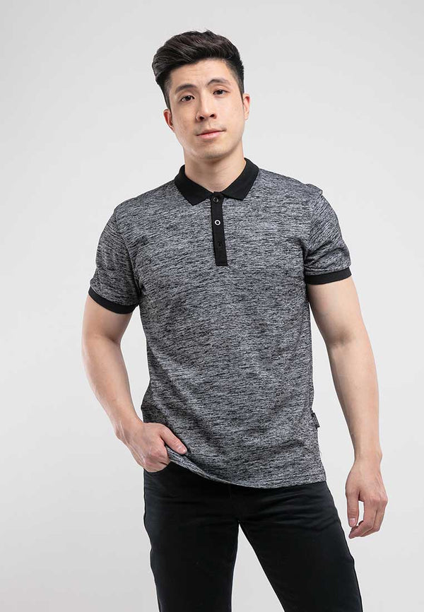 Two Tone Slim Fit Polo - 23086