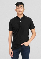 100% Cotton Regular Fit Polo Collar T-Shirt - 23306