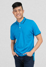 100% Cotton Regular Fit Polo Collar T-Shirt - 23306