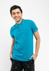 Pique Slim Fit Polo Tee - 23442