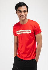 Cool Dry Slim Fit Graphic Round Neck Tee - 23481