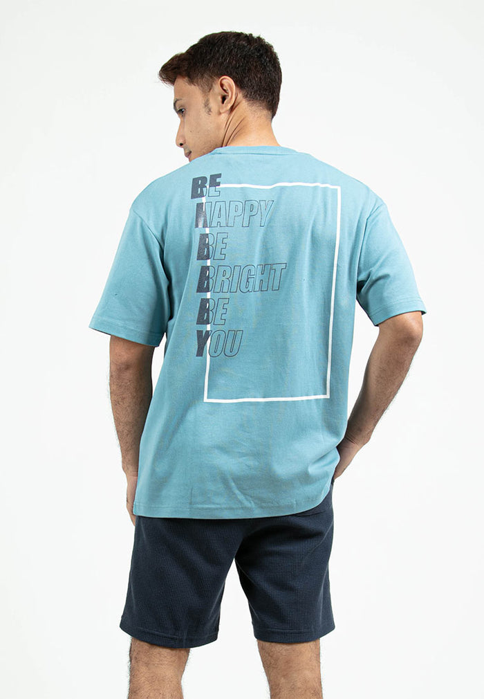 Forest Boxy Cut Graphic Tee Crew Neck Short Sleeve T Shirt