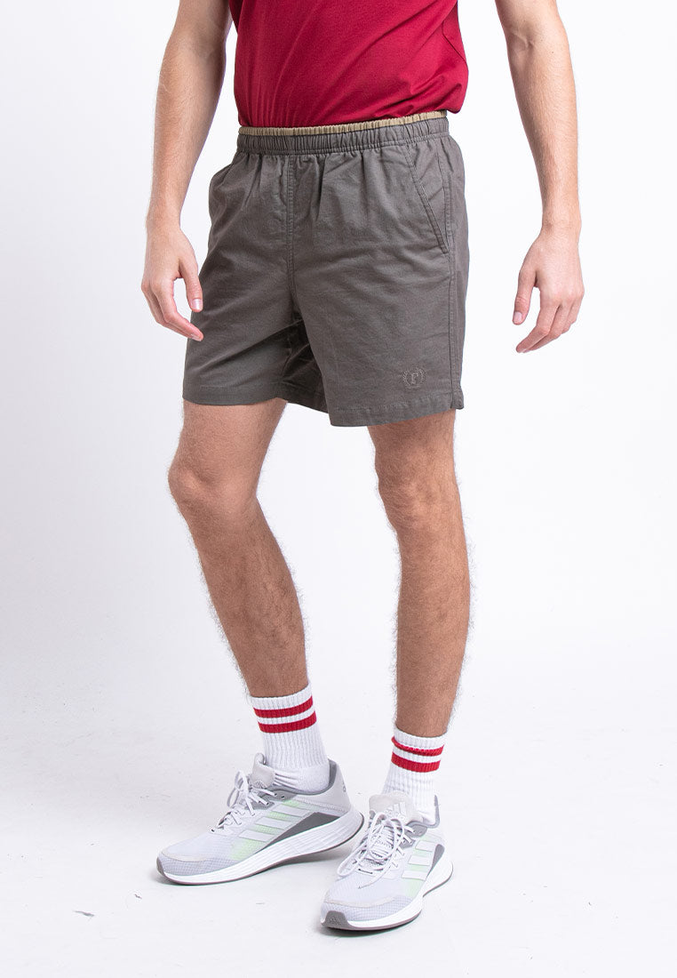 Forest 100% Cotton Twill Woven Casual 15" Short Pants Men | Seluar Pendek Lelaki - 60112