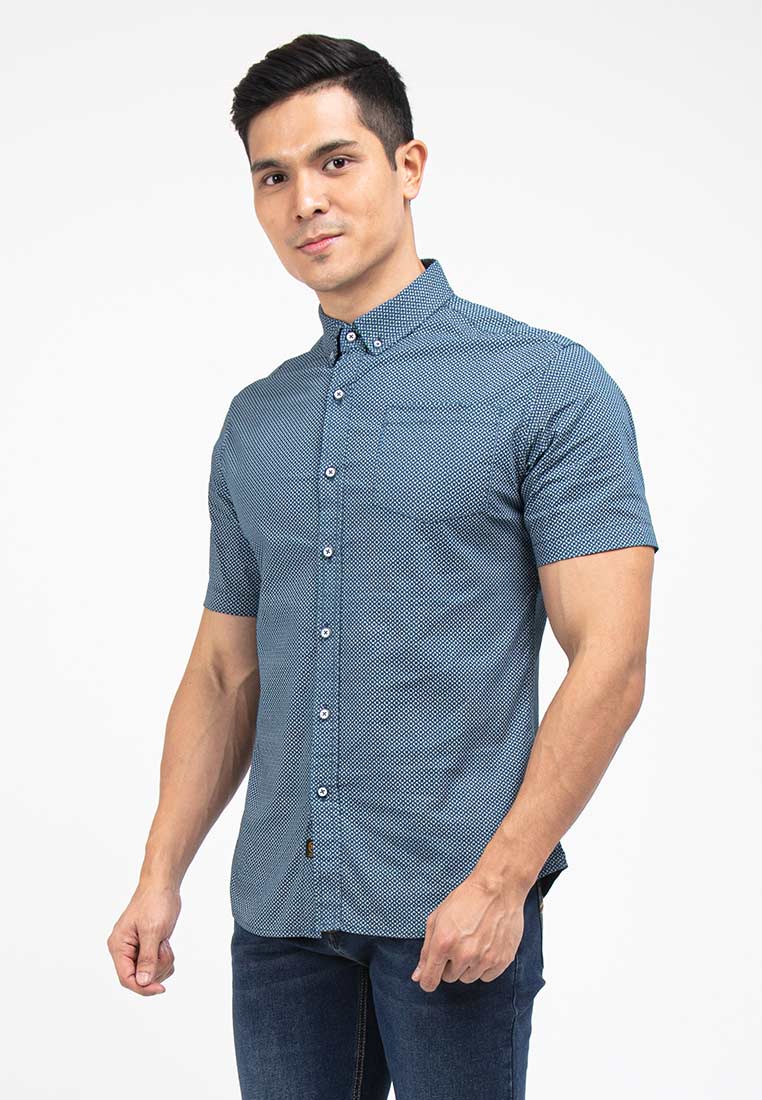 Forest Woven Full Print Men Shirt | Baju Kemeja Lelaki - 621268
