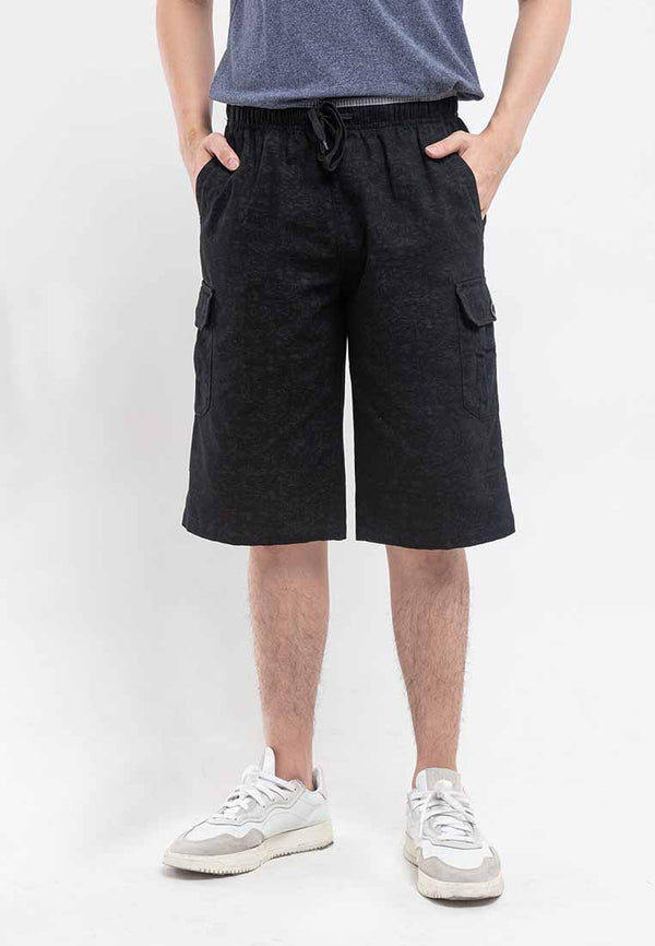 100% Cotton Woven Casual Short Pants - 65705