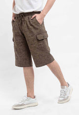 100% Cotton Woven Casual Short Pants - 65705