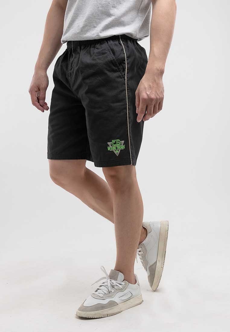 100% Cotton Twill Woven Casual Shorts - 65720