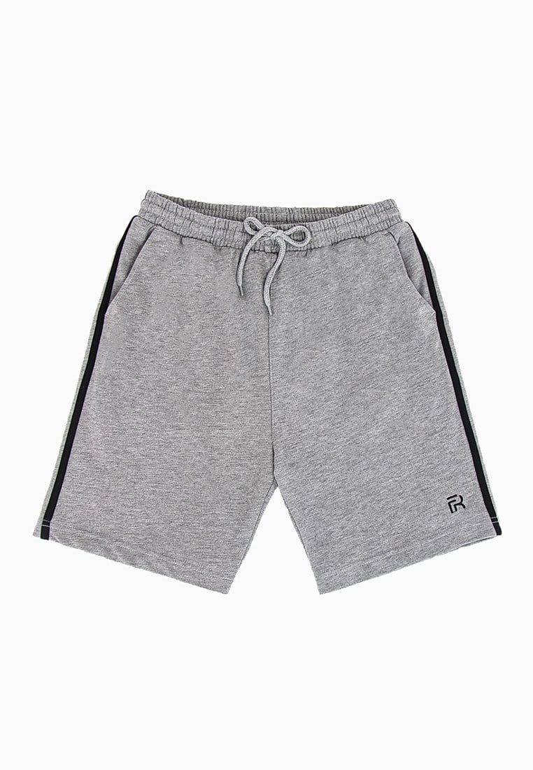 Cotton Terry Unisex Taping Sweatpants Sport & Casual Short Pants Men | Seluar Pendek Lelaki - 65779 (New Arrival)