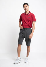 Forest Cotton Terry Men Shorts Casual Patterned Short Pants Men | Seluar Pendek Lelaki - 65808