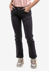 Ladies Straight Cut Stretchable Denim Jeans - 810360