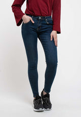 Forest Ladies Slim Fit Jeans Women Denim Stretchable Jeans | Seluar Jeans Perempuan - 810456