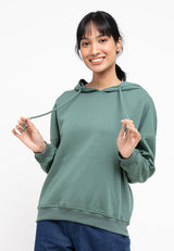 Forest Ladies Oversized 250GSM Premium Weight Cotton Loose Fit Oversized Hoodie Women Sweatshirt Jacket - 822194