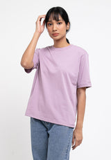 Forest Ladies Premium 100% Cotton Heavy Weight Boxy Cut Crew Neck T Shirt Women | Oversized T Shirt Perempuan - 822323