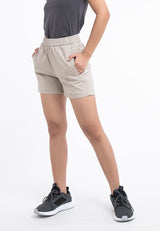 Forest Ladies 14/15" Cotton Twill Elastic Waist Casual Shorts Pants | Seluar Pendek Perempuan - 860138