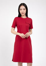 Forest Ladies Short Sleeve Cotton Blouse Women Dress - 885020