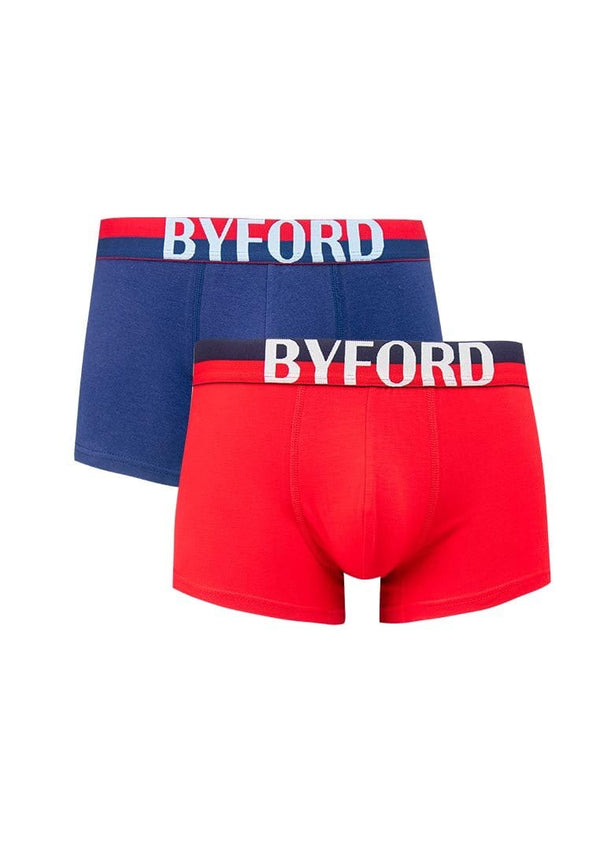 Underwear Cotton Spandex Shorty Briefs ( 2 Pieces ) Assorted Colours - BUD314S