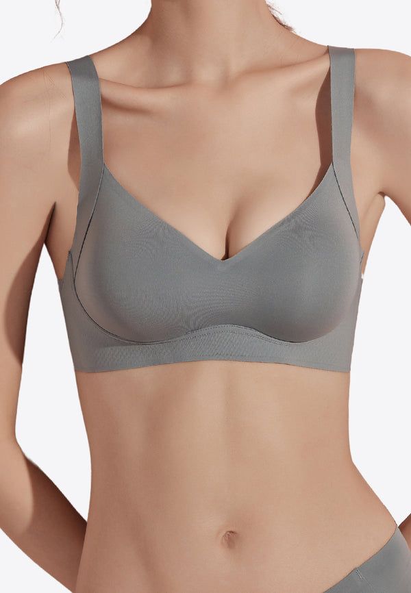 (1 PC) Forest Ladies Nylon Spandex Seamless Bra Selected Colours - FBD0001L