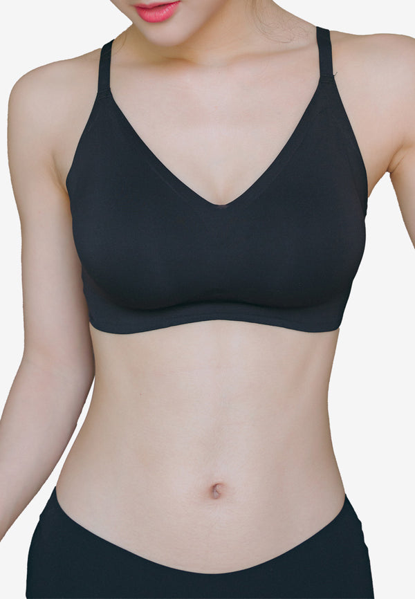 (1 PC) Forest Ladies Nylon Spandex Seamless Bra Selected Colours - FBD0012L