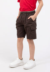 Forest Kids 100% Cotton Twill Cargo Pants Men Short Pants Men | Seluar Pendek Lelaki - FK65038