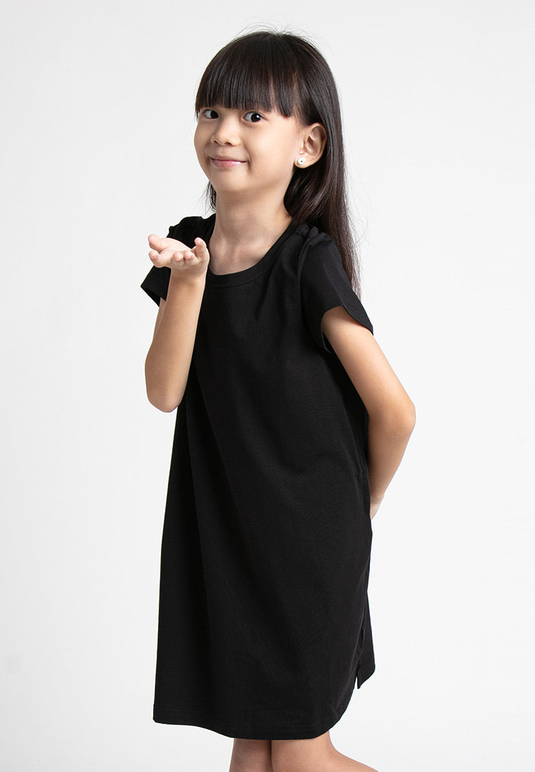 Forest Kids Girl Short Sleeve Dress | Baju Budak Perempuan Lengan Pendek - FK885006