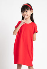 Forest Kids Girl Short Sleeve Dress | Baju Budak Perempuan Lengan Pendek - FK885006