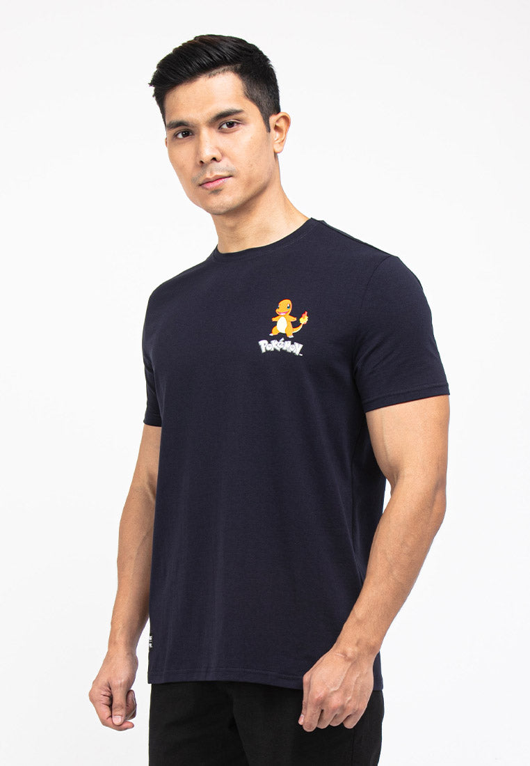 Forest Men Pokémon Round Neck Tshirt Men | Baju T Shirt Lelaki - FP21002