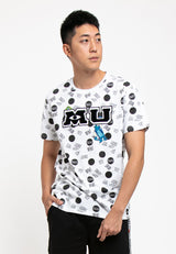 Forest X Disney Monster University Premium Effects Round Neck Tee | Baju T shirt Lelaki - FW20003