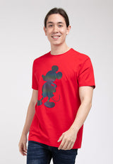 Forest x Disney 100 Year of Wonder Mickey Round Neck Tee Men Family Tee | Baju T shirt Lelaki - FW20060